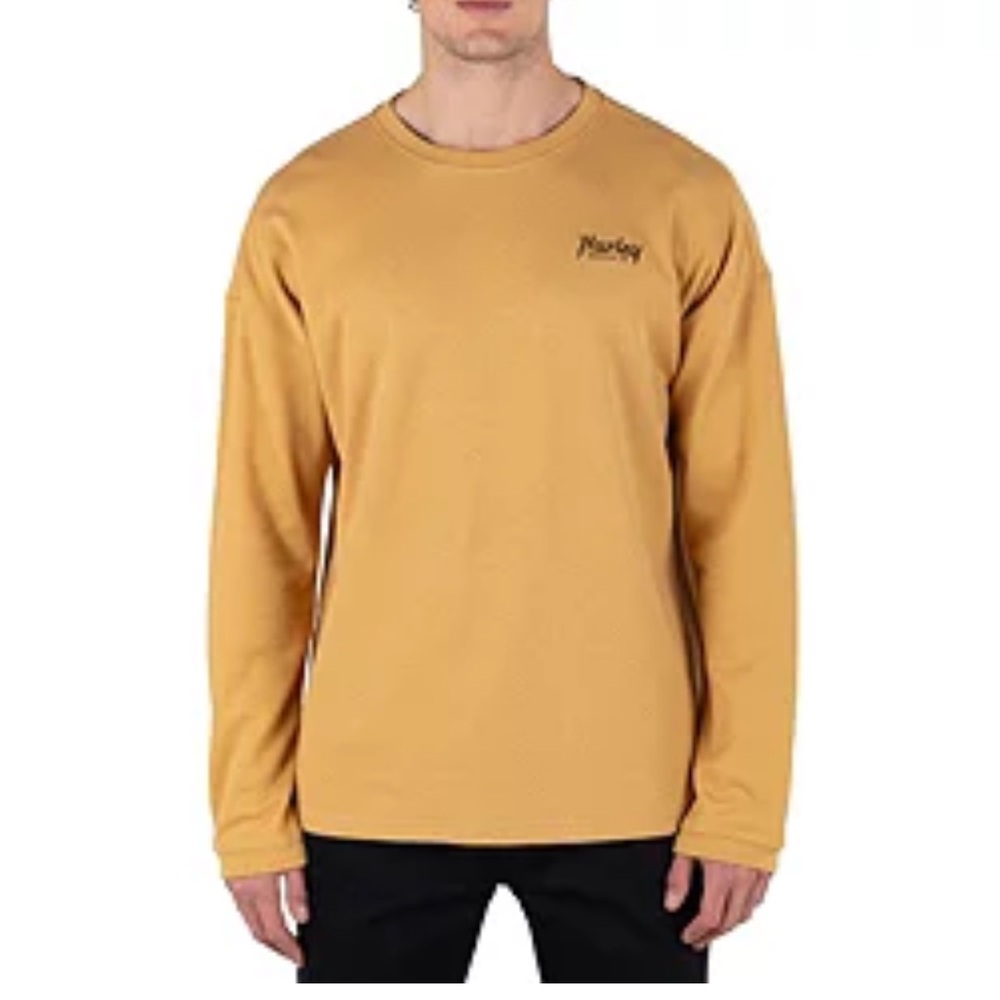 Hurley Built Long Sleeve T- Shirt Relaxed NWT Large